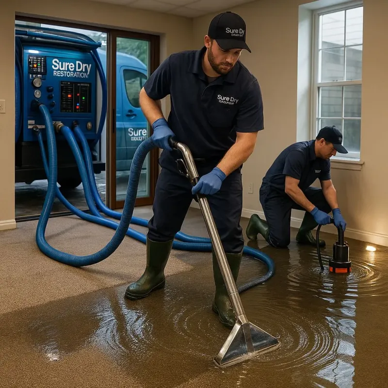 Water Extraction and Removal process in Wilmington, OH